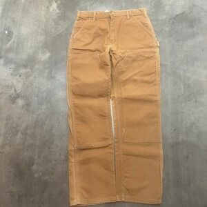 Vintage Y2K Carhartt carpenter double knee‎ faded pants